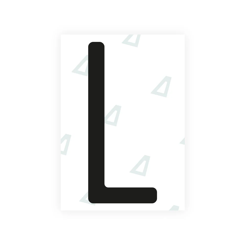Alite Nanofilm for US (Kentucky - Embossed) license plates - Symbol "L"