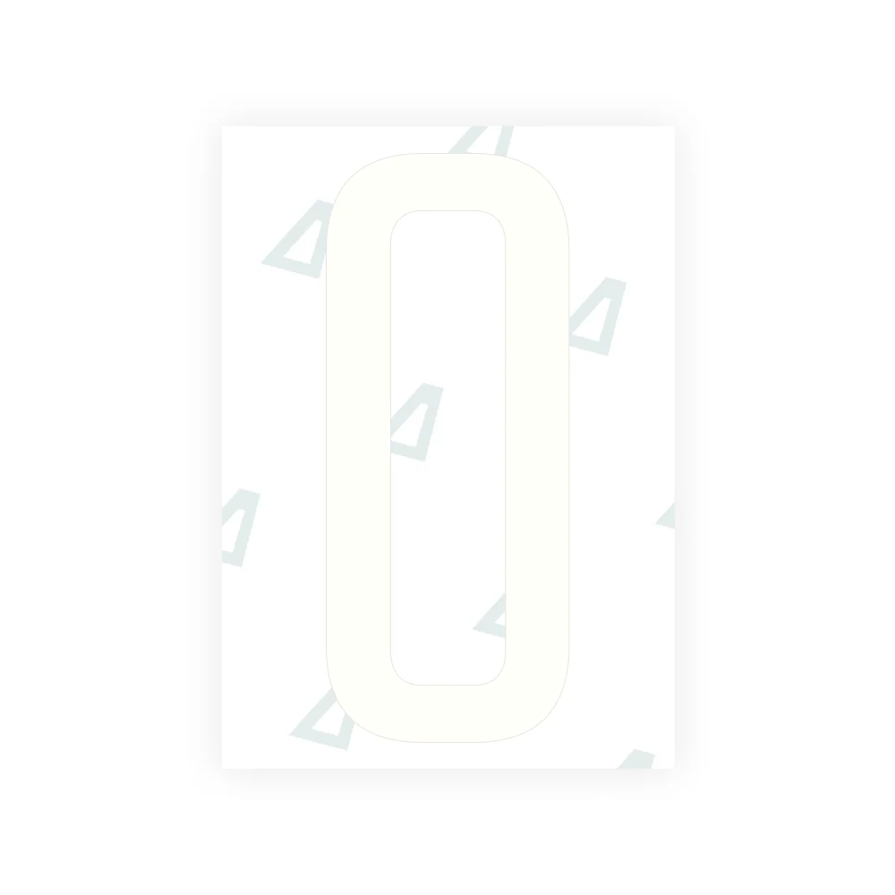 Alite Nanofilm for US (Kentucky - Embossed) license plates - Symbol "O" - Image 2