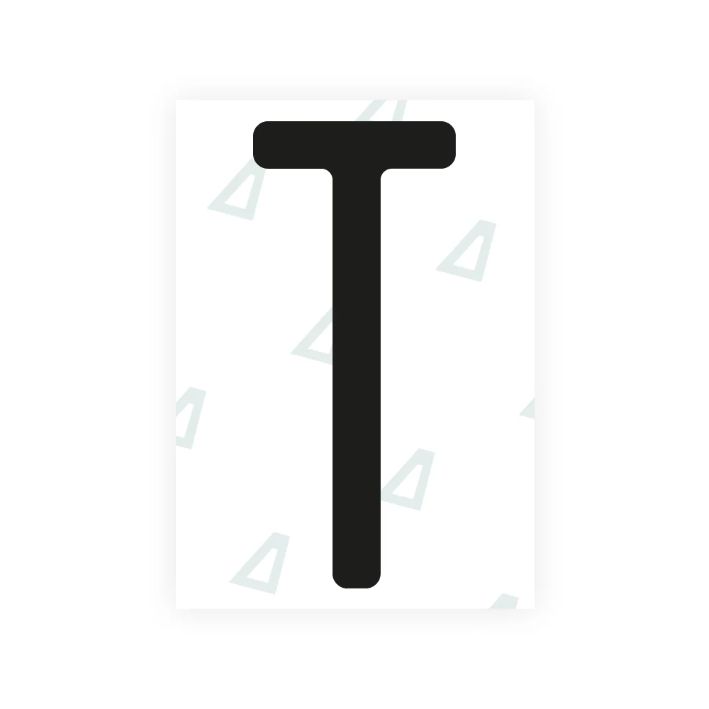 Alite Nanofilm for US (Kentucky - Embossed) license plates - Symbol "T"