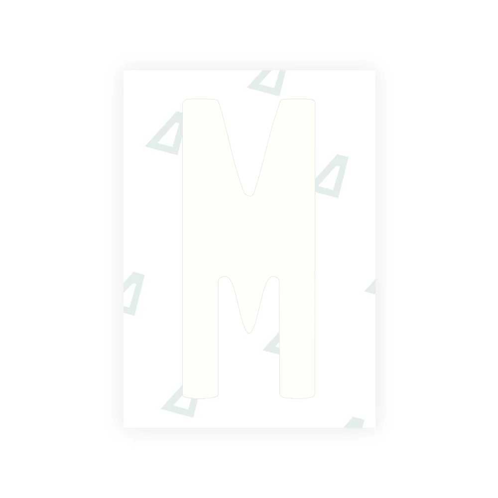 Alite Nanofilm for US (Louisiana) license plates - Symbol "M" - Image 2