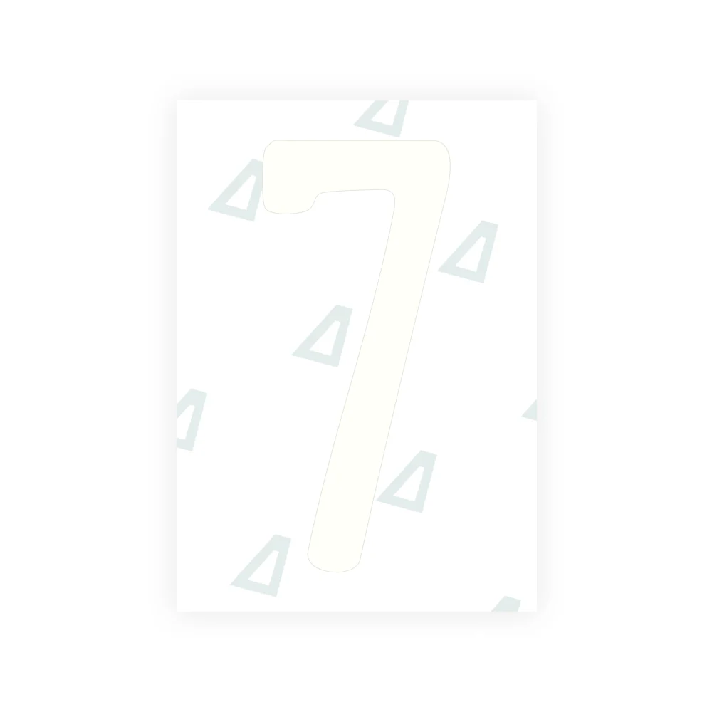 Alite Nanofilm for US (Maine) license plates - Symbol "7" - Image 2