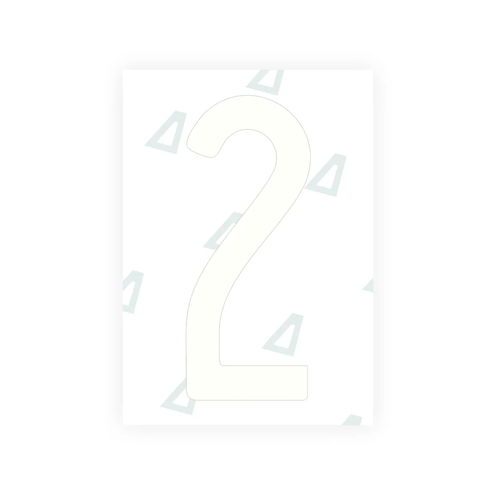Alite Nanofilm for US (Montana) license plates - Symbol "2" - Image 2