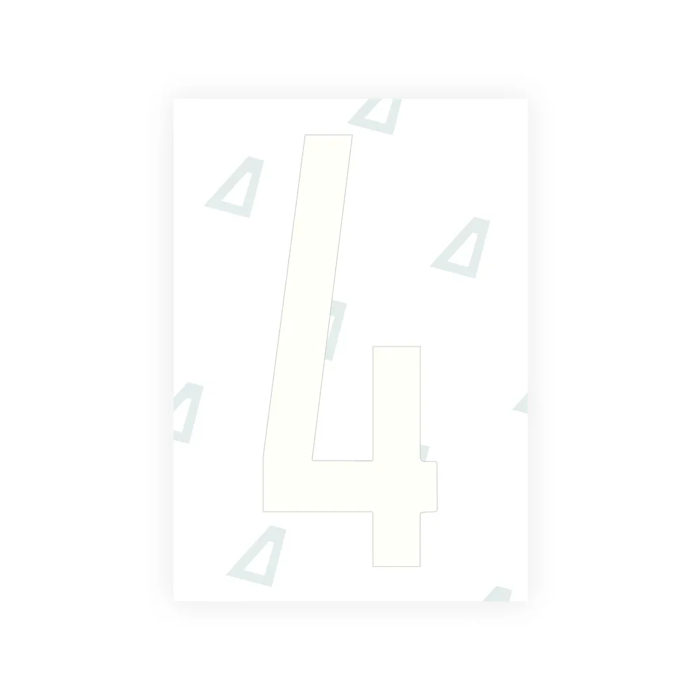 Alite Nanofilm for US (Montana) license plates - Symbol "4" - Image 2