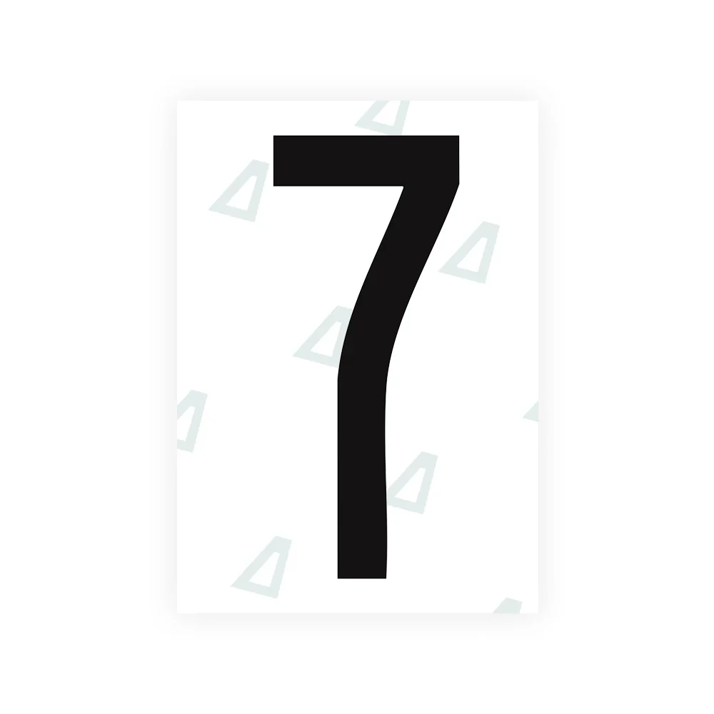 Alite Nanofilm for US (Montana) license plates - Symbol "7"