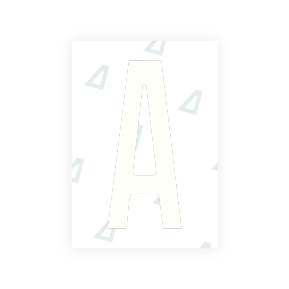 Alite Nanofilm for US (Montana) license plates - Symbol "A" - Image 2