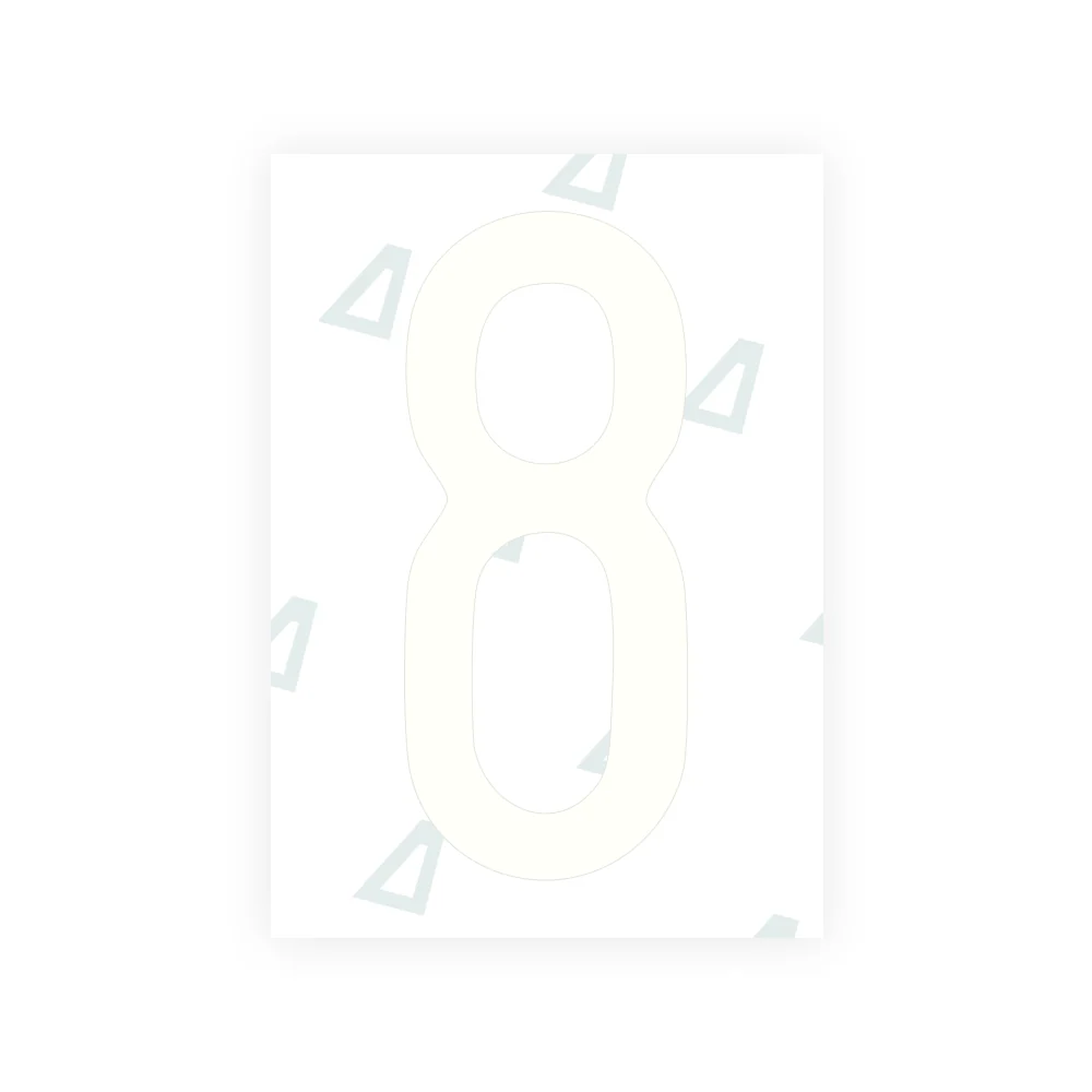 Alite Nanofilm for US (Nevada 2024 - Embossed) license plates - Symbol "8" - Image 2