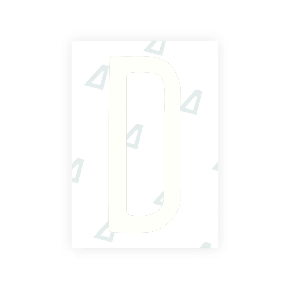 Alite Nanofilm for US (Nevada 2024 - Embossed) license plates - Symbol "D" - Image 2