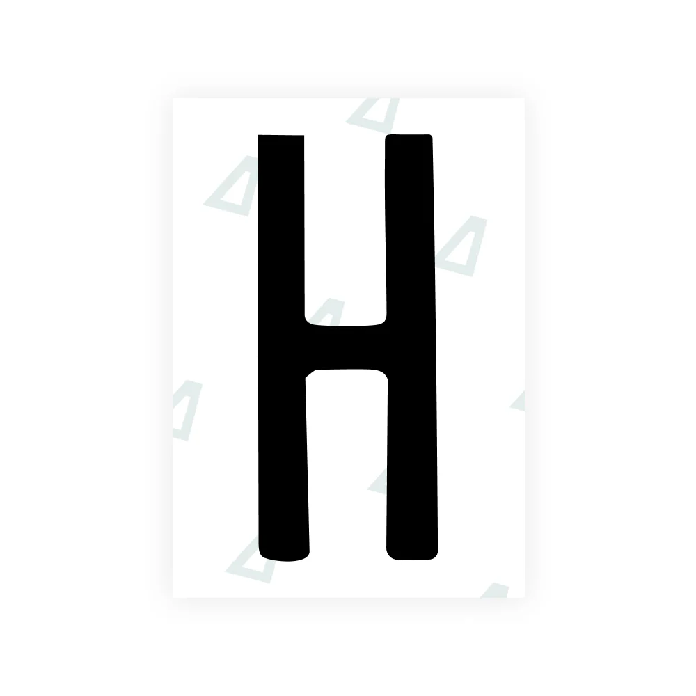 Alite Nanofilm for US (Nevada 2024 - Embossed) license plates - Symbol "H"
