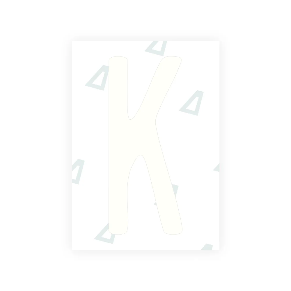 Alite Nanofilm for US (Nevada 2024 - Embossed) license plates - Symbol "K" - Image 2