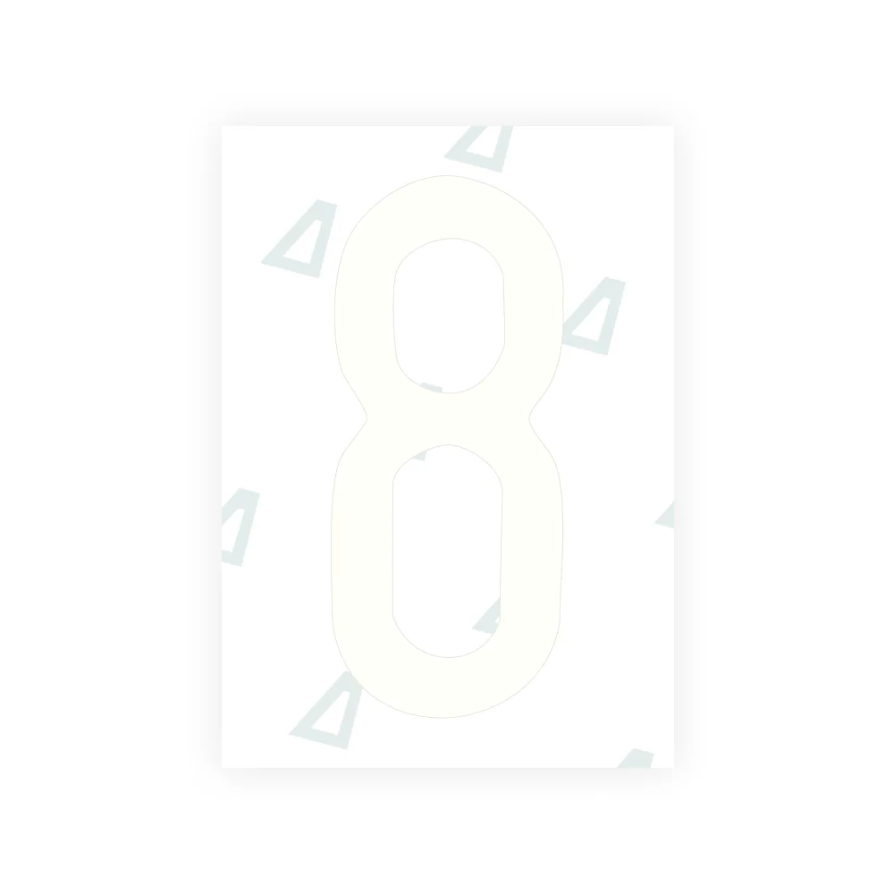 Alite Nanofilm for US (Maine) license plates - Symbol "8" - Image 2