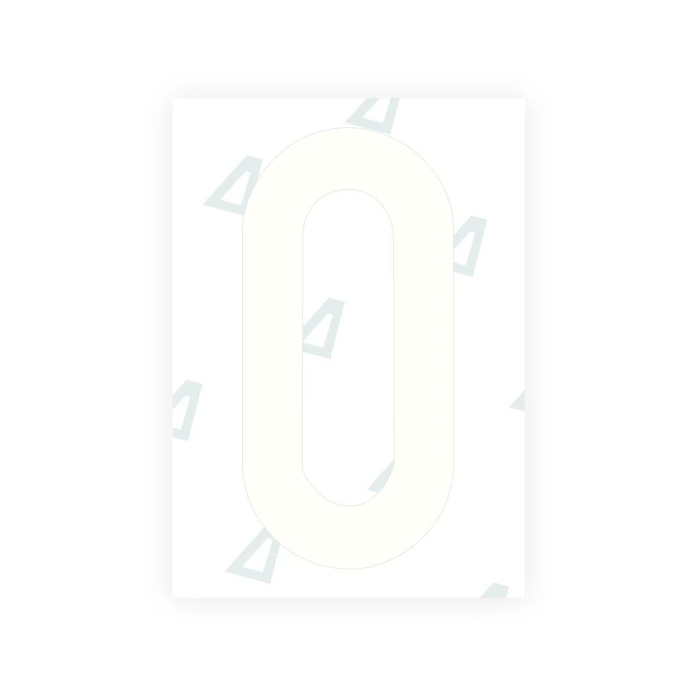Alite Nanofilm for US (North Dakota) license plates - Symbol "0" - Image 2