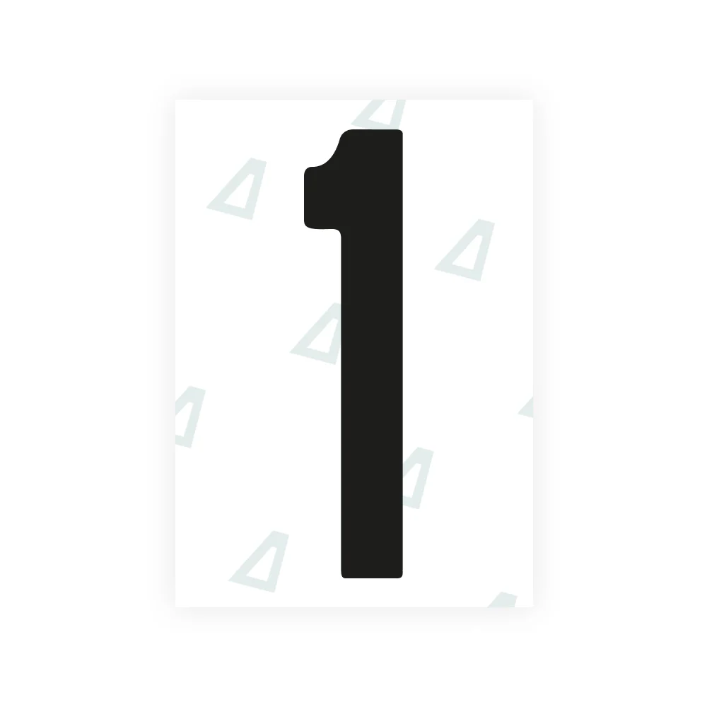 Alite Nanofilm for US (North Dakota) license plates - Symbol "1"