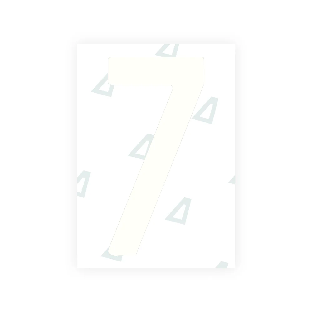 Alite Nanofilm for US (North Dakota) license plates - Symbol "7" - Image 2