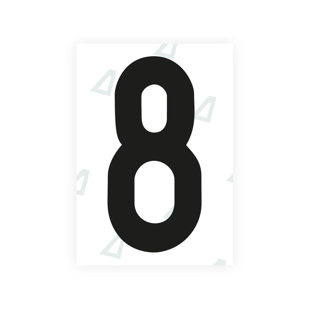 Alite Nanofilm for US (North Dakota) license plates - Symbol "8"