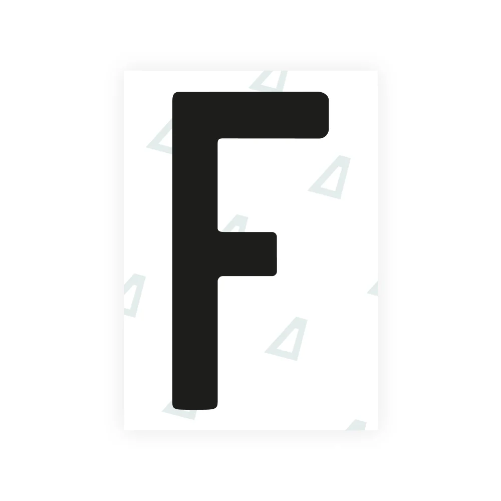 Alite Nanofilm for US (North Dakota) license plates - Symbol "F"