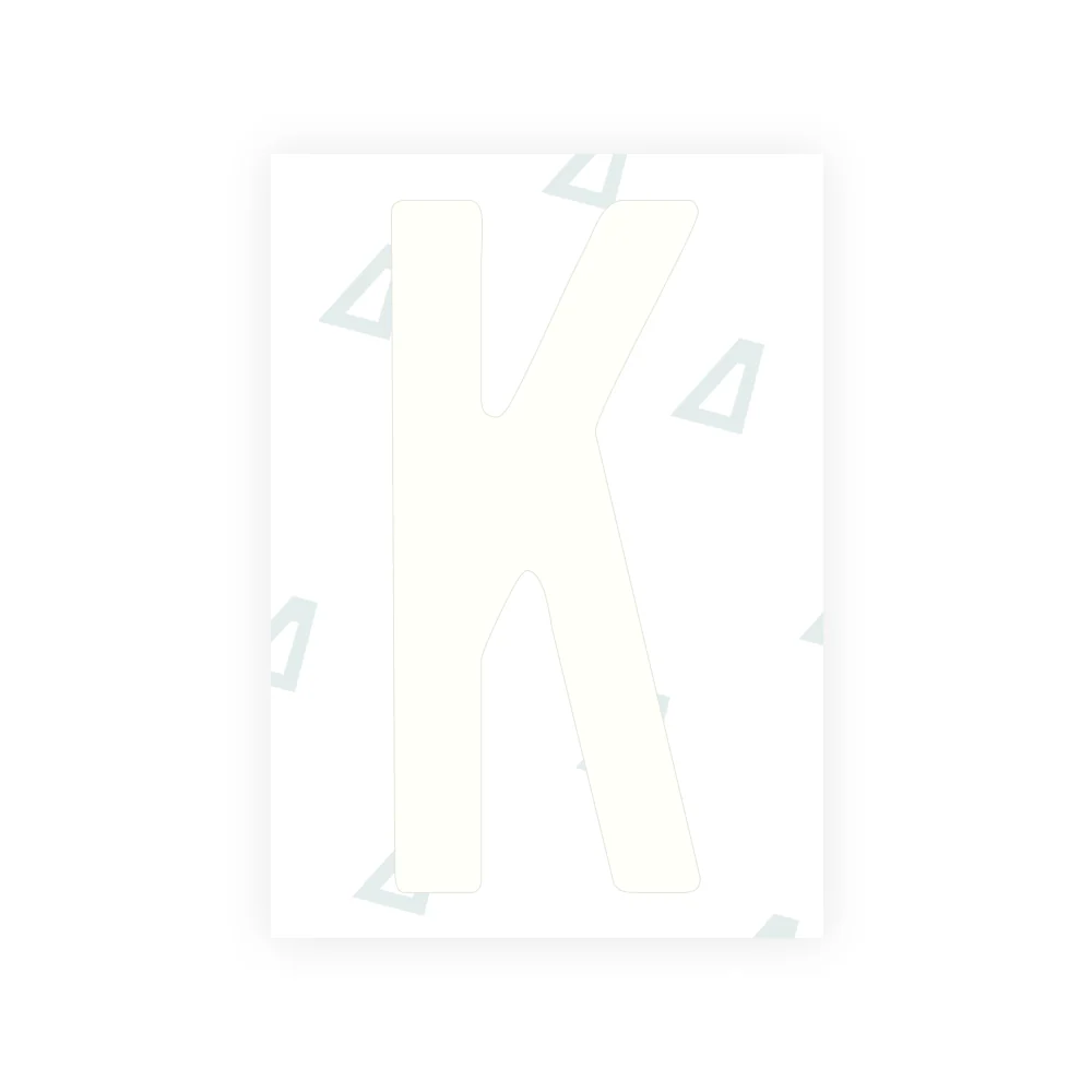 Alite Nanofilm for US (North Dakota) license plates - Symbol "K" - Image 2