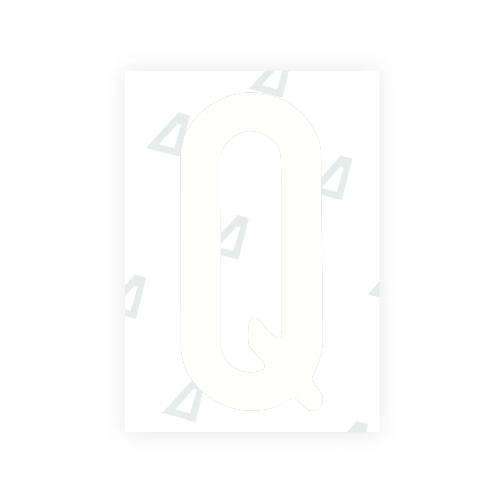 Alite Nanofilm for US (North Dakota) license plates - Symbol "Q" - Image 2