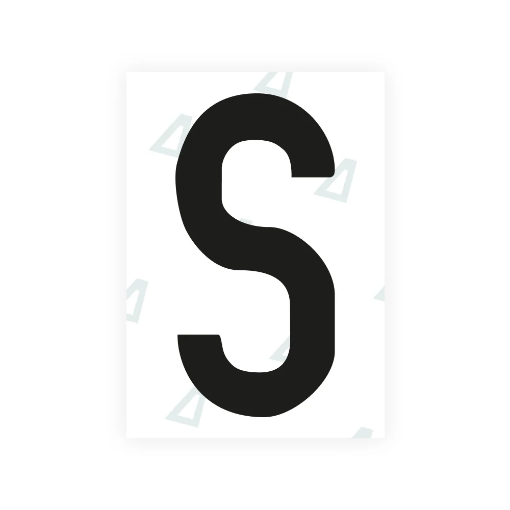 Alite Nanofilm for US (North Dakota) license plates - Symbol "S"