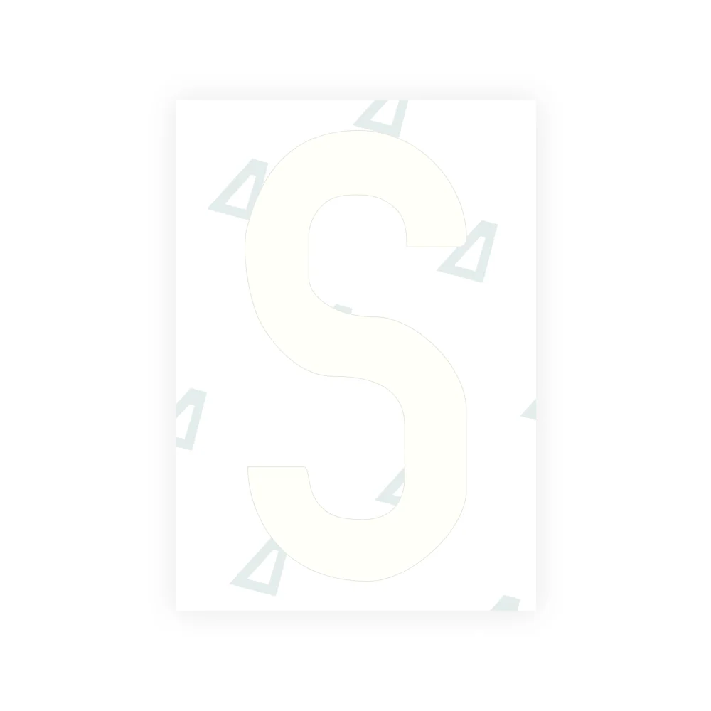 Alite Nanofilm for US (North Dakota) license plates - Symbol "S" - Image 2