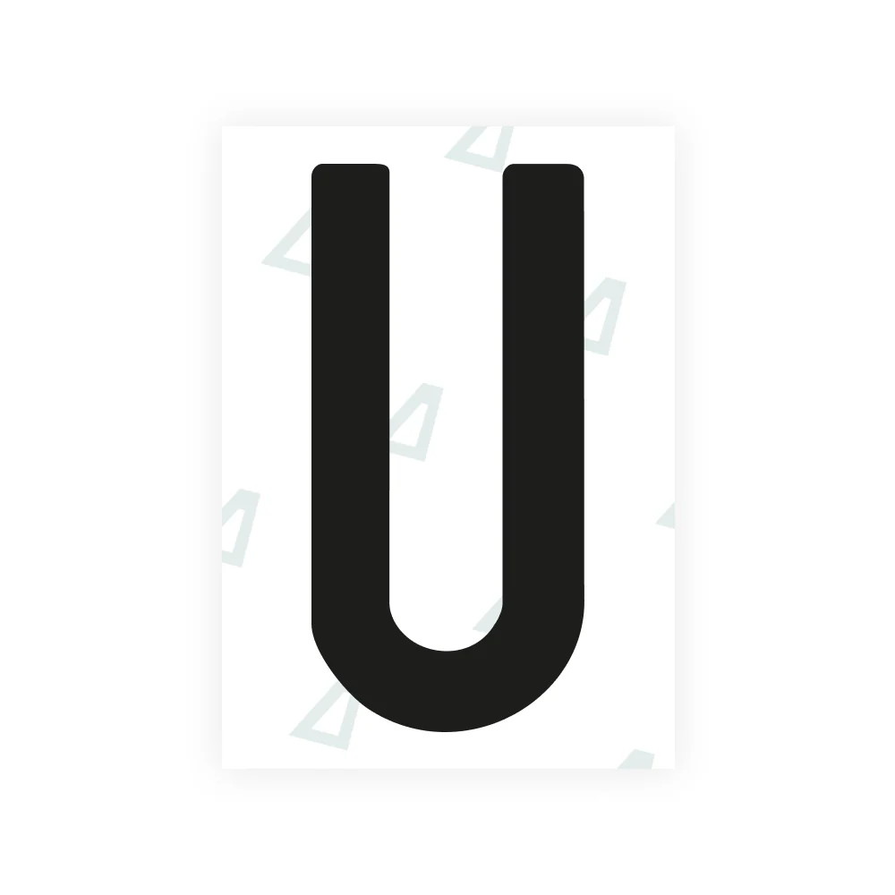 Alite Nanofilm for US (North Dakota) license plates - Symbol "U"