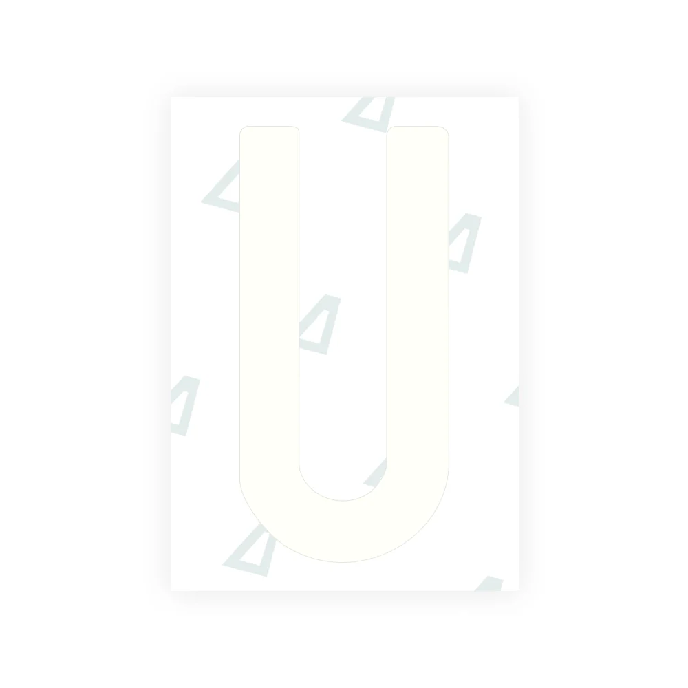 Alite Nanofilm for US (North Dakota) license plates - Symbol "U" - Image 2