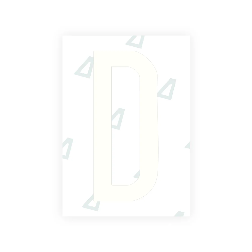 Alite Nanofilm for US (Oregon) license plates - Symbol "D" - Image 2