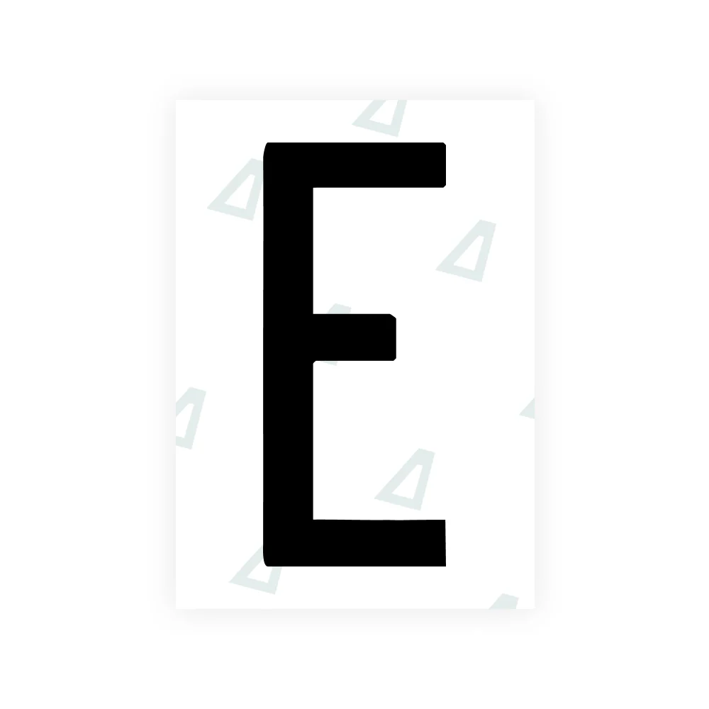 Alite Nanofilm for US (Oregon) license plates - Symbol "E"