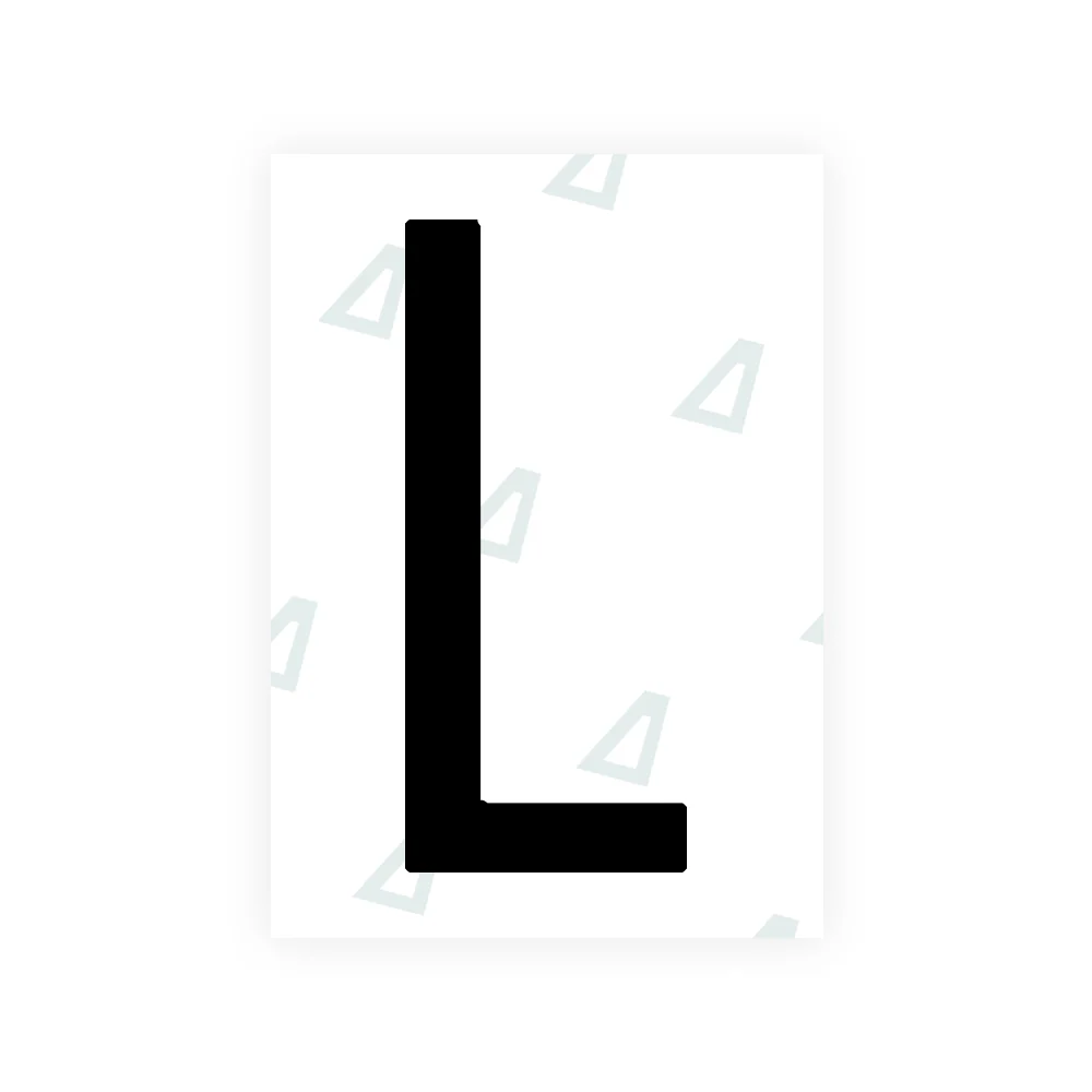 Alite Nanofilm for US (Oregon) license plates - Symbol "L"