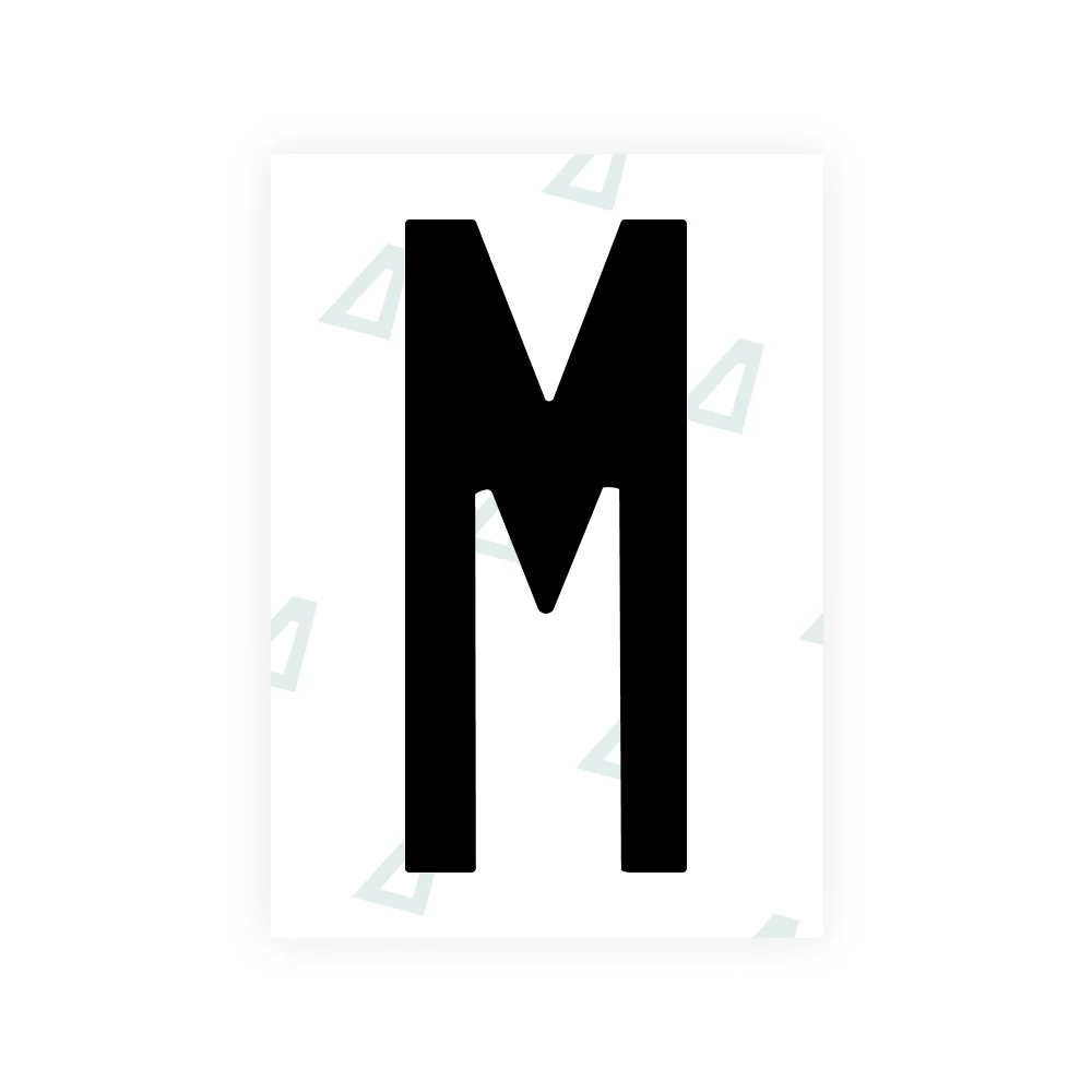 Alite Nanofilm for US (Oregon) license plates - Symbol "M"