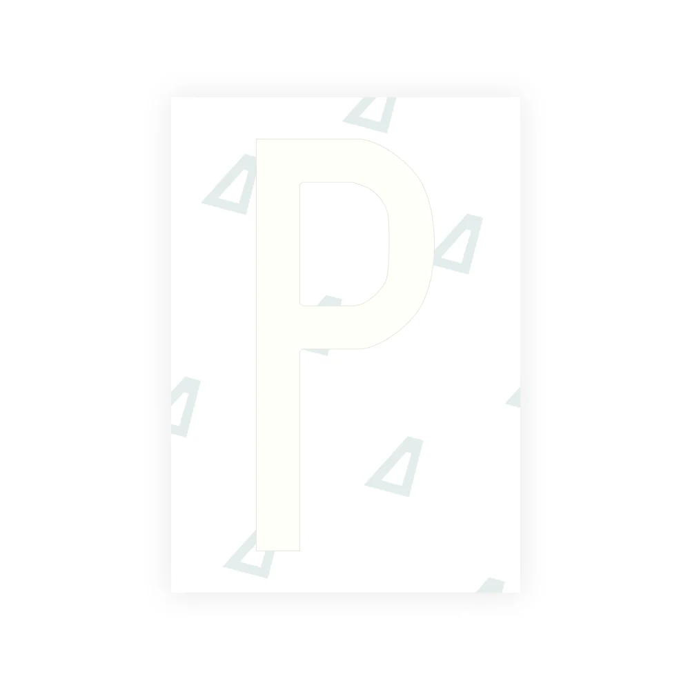 Alite Nanofilm for US (Oregon) license plates - Symbol "P" - Image 2