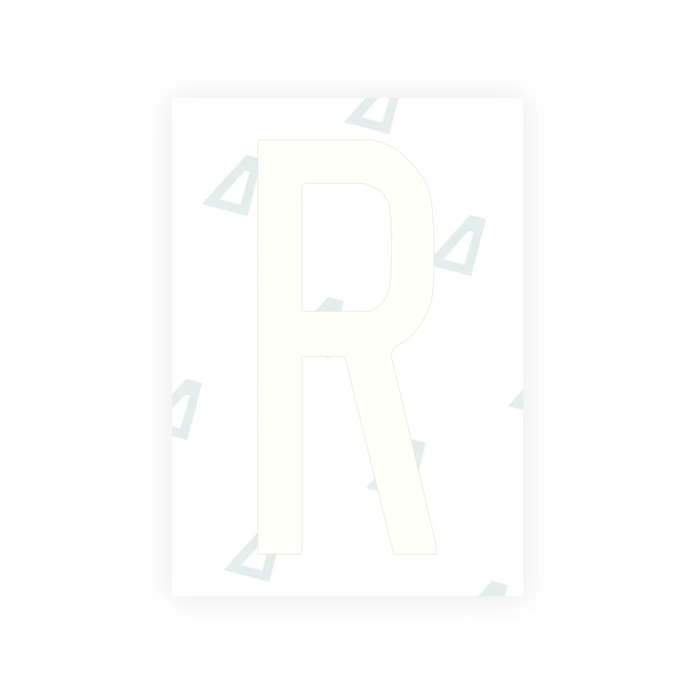 Alite Nanofilm for US (Oregon) license plates - Symbol "R" - Image 2