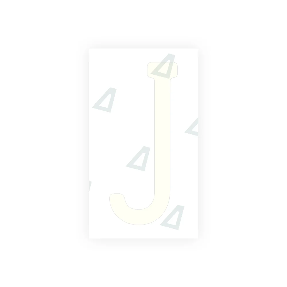 Alite Nanofilm for US (Pennsylvania 2025) license plates - Symbol "J" - Image 2