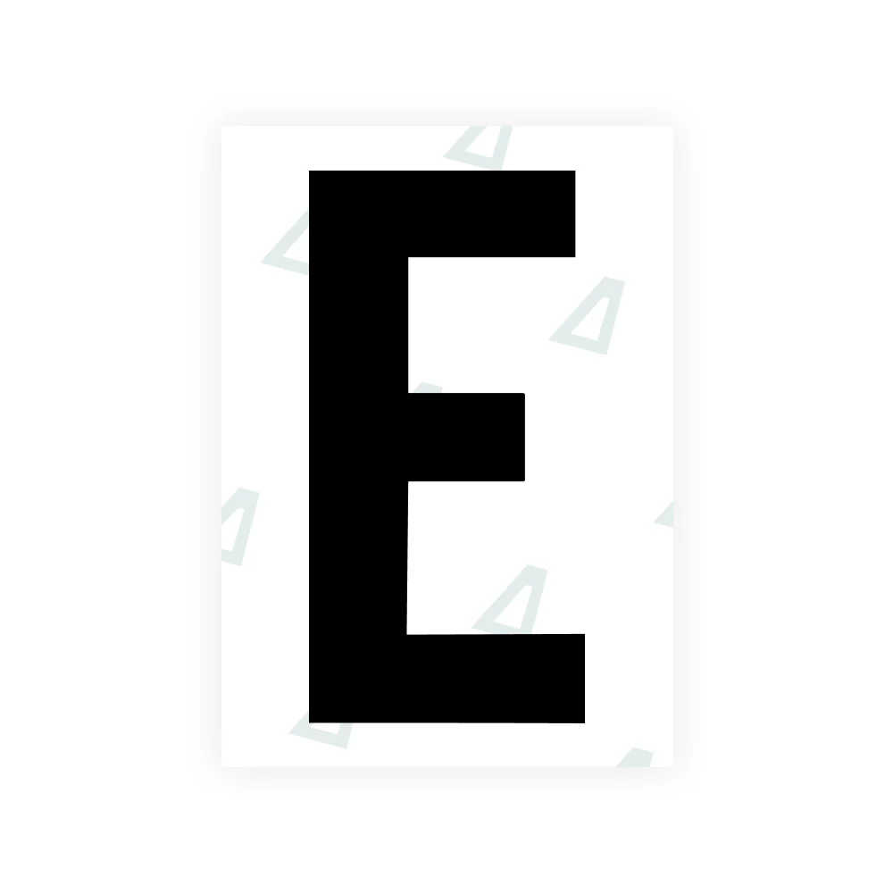 Alite Nanofilm for US (South Dakota) license plates - Symbol "E"