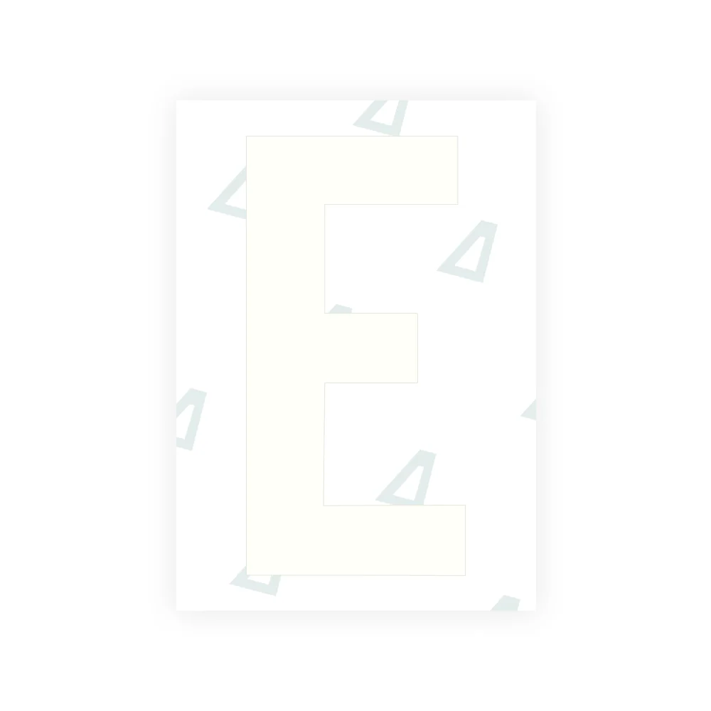 Alite Nanofilm for US (South Dakota) license plates - Symbol "E" - Image 2