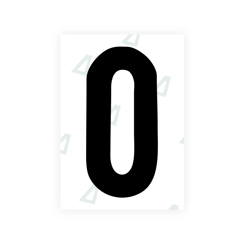 Alite Nanofilm for US (South Dakota) license plates - Symbol "O"