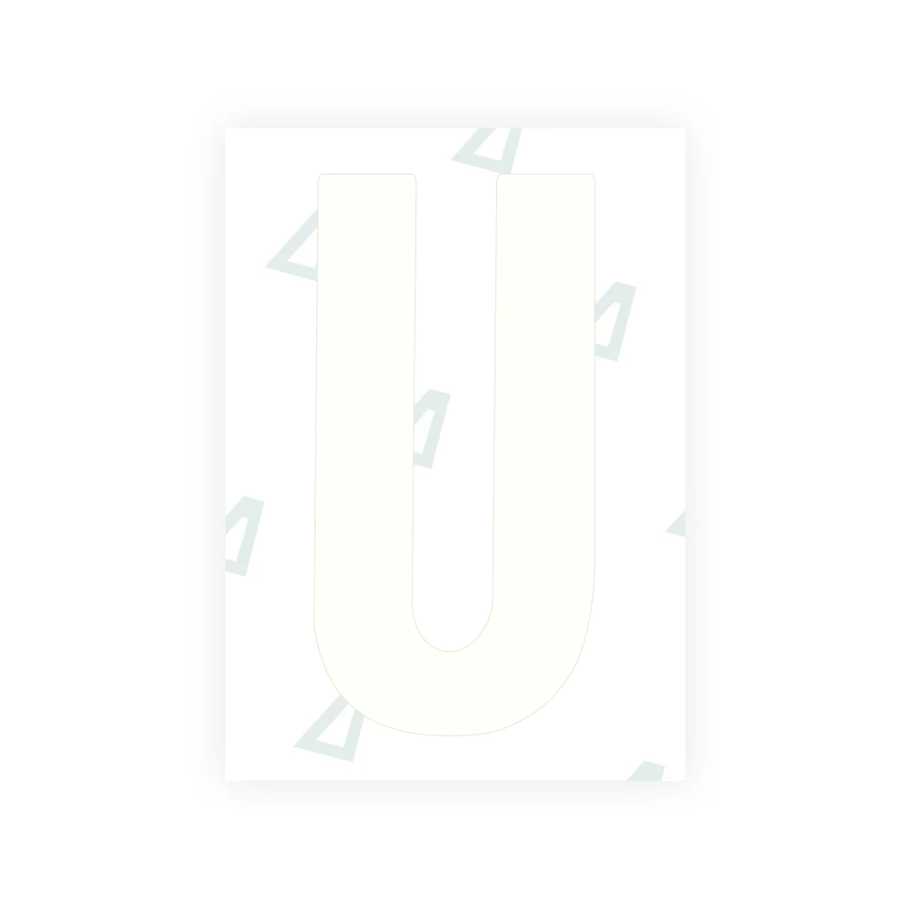 Alite Nanofilm for US (South Dakota) license plates - Symbol "U" - Image 2