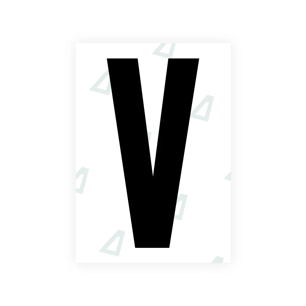 Alite Nanofilm for US (South Dakota) license plates - Symbol "V"