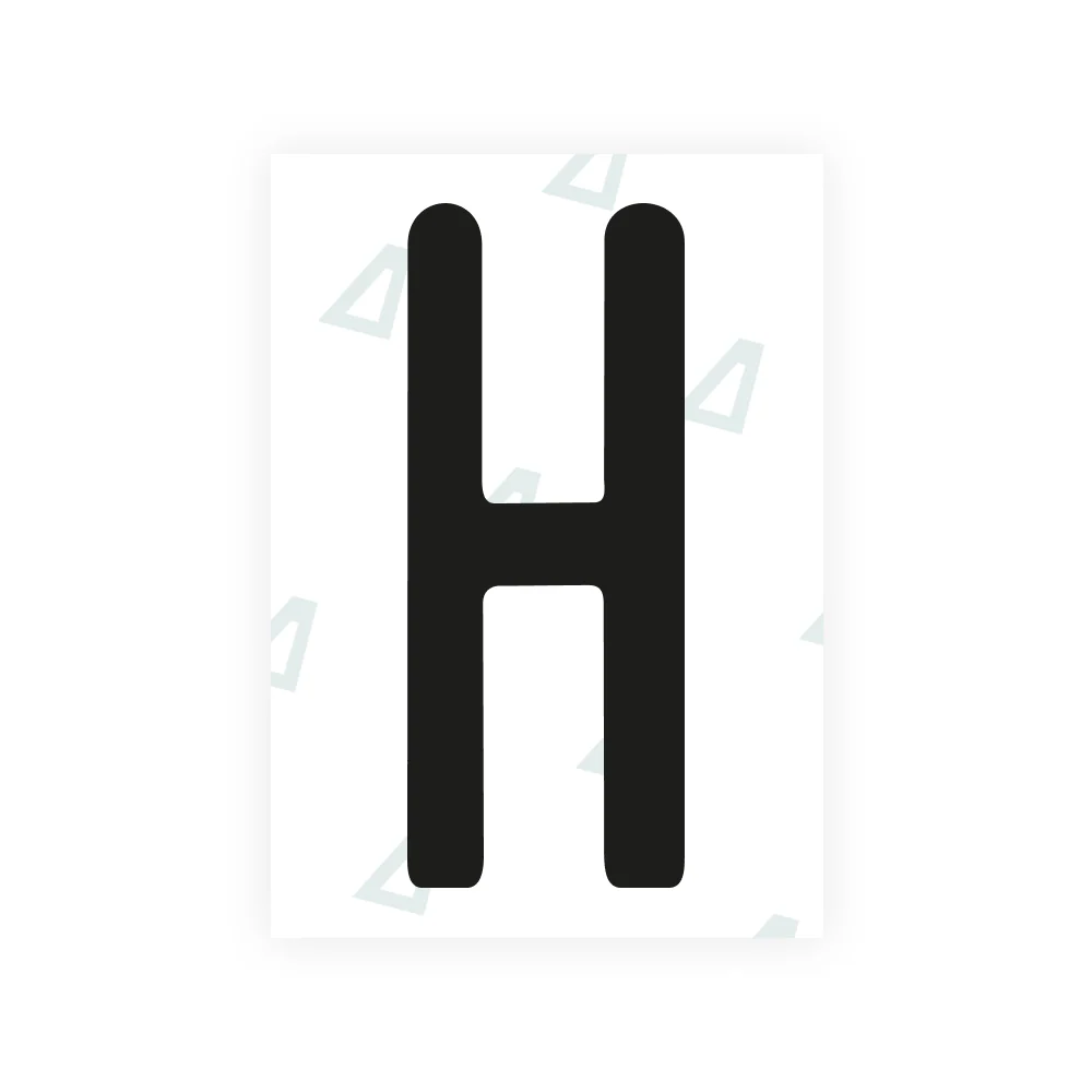 Alite Nanofilm for US (Utah 1994 - Round) license plates - Symbol "H"