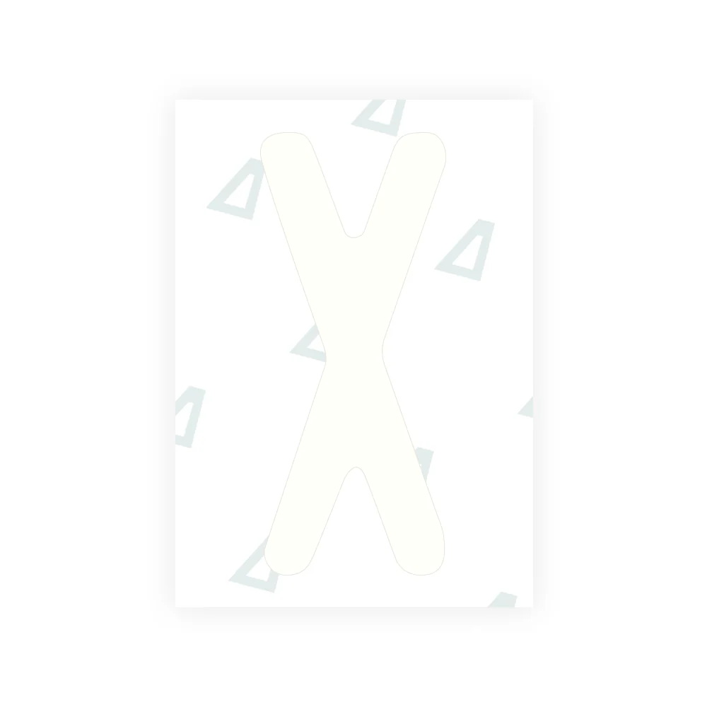 Alite Nanofilm for US (Utah 1994 - Round) license plates - Symbol "X" - Image 2