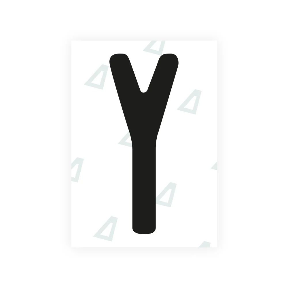 Alite Nanofilm for US (Utah 1994 - Round) license plates - Symbol "Y"