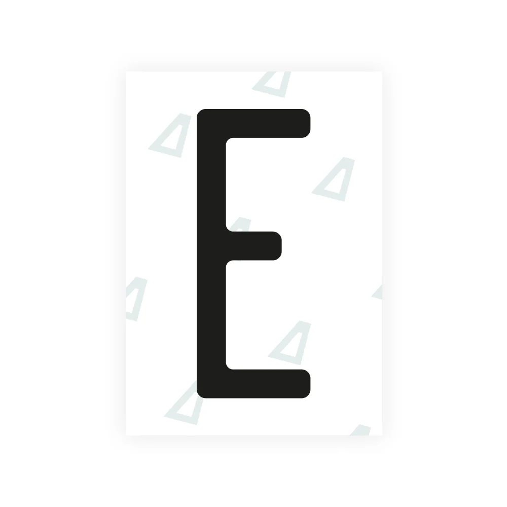 Alite Nanofilm for US (Utah 2023 - Square) license plates - Symbol "E"