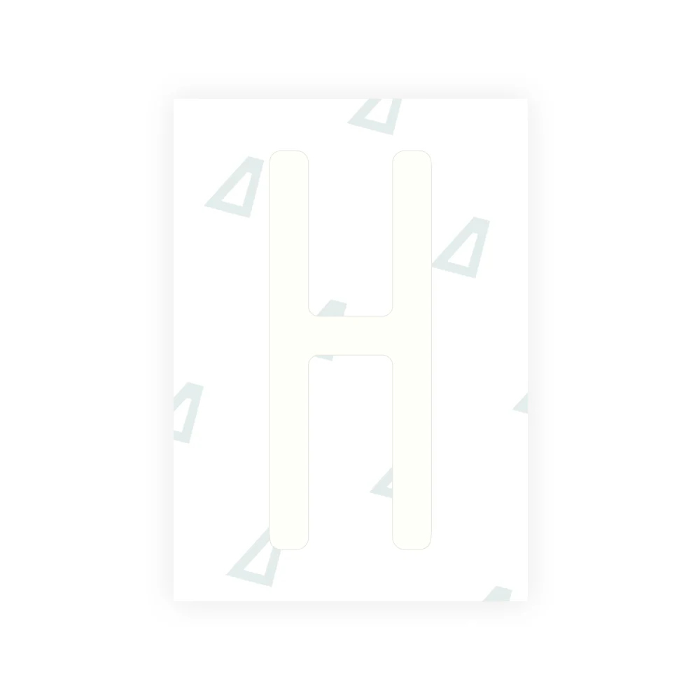Alite Nanofilm for US (Utah 2023 - Square) license plates - Symbol "H" - Image 2