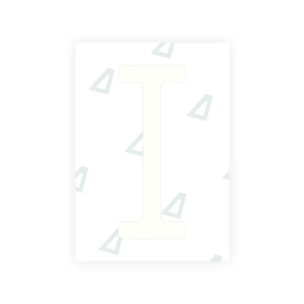 Alite Nanofilm for US (Utah 2023 - Square) license plates - Symbol "I" - Image 2