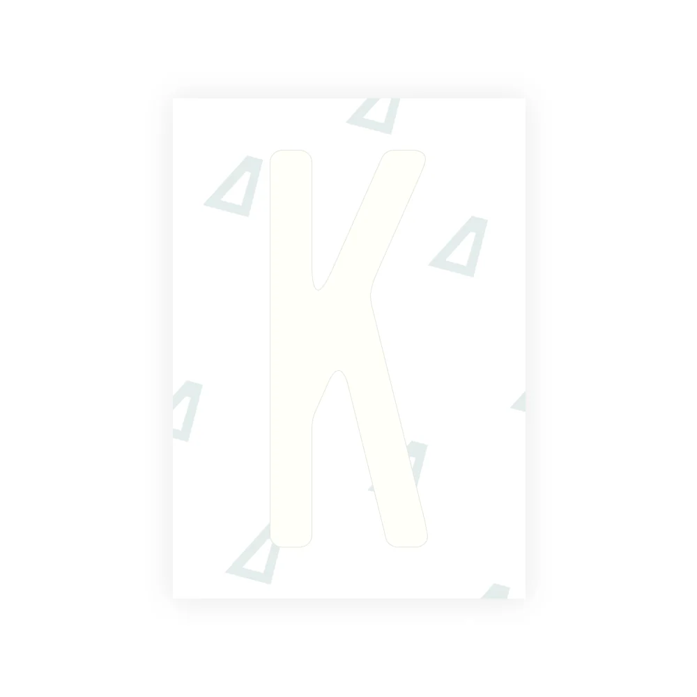 Alite Nanofilm for US (Utah 2023 - Square) license plates - Symbol "K" - Image 2