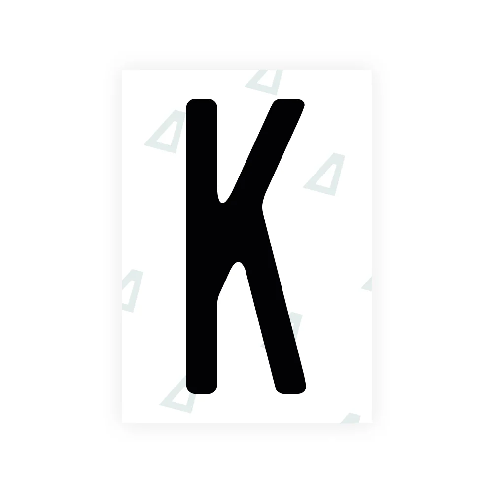 Alite Nanofilm for US (Washington State 2010) license plates - Symbol "K"