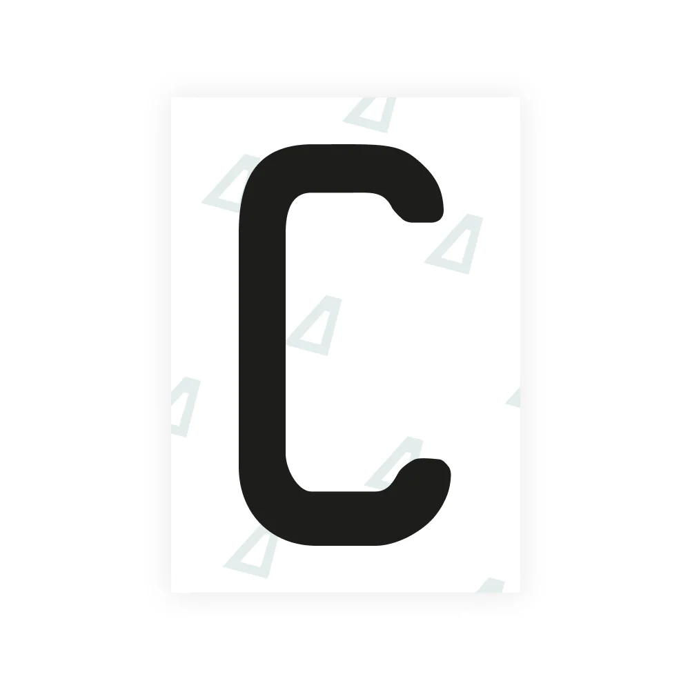 Alite Nanofilm for US (West Virginia 1982) license plates - Symbol "C"