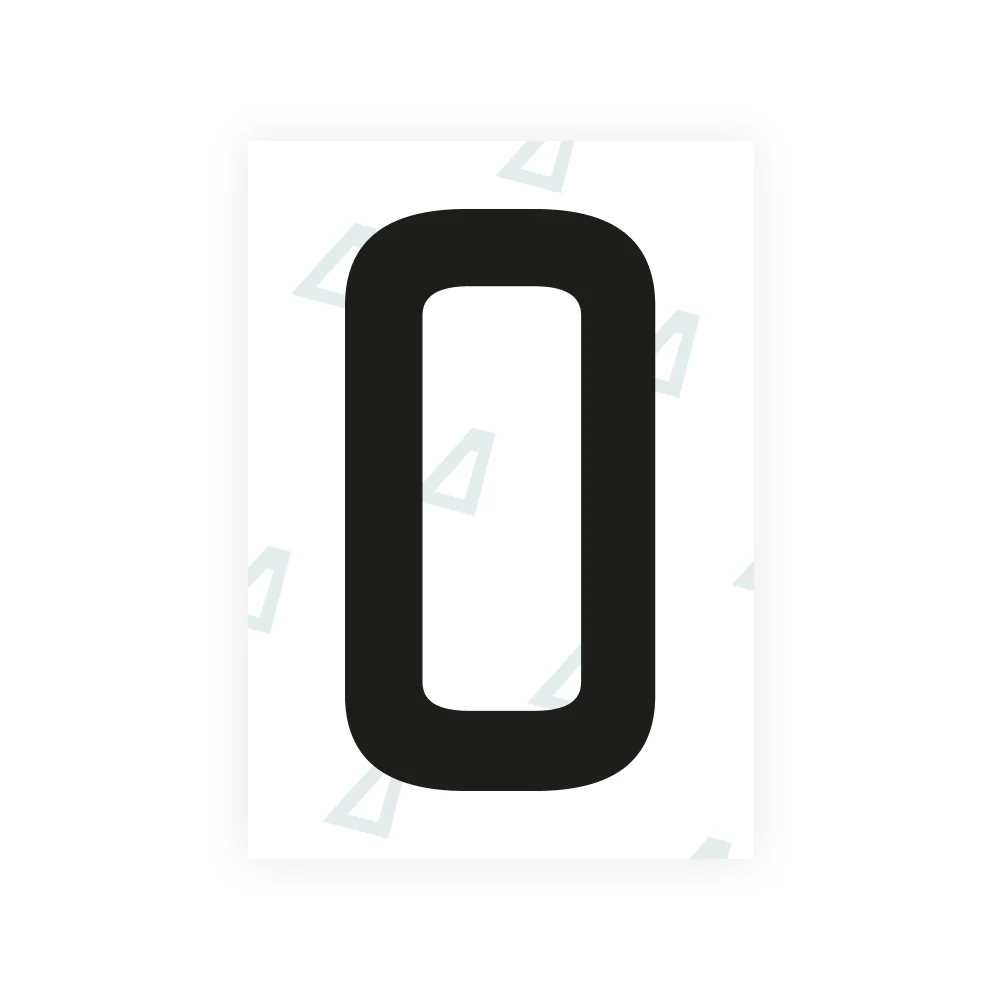 Alite Nanofilm for US (West Virginia 1982) license plates - Symbol "O"