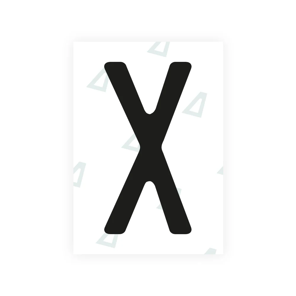 Alite Nanofilm for US (West Virginia 1982) license plates - Symbol "X"
