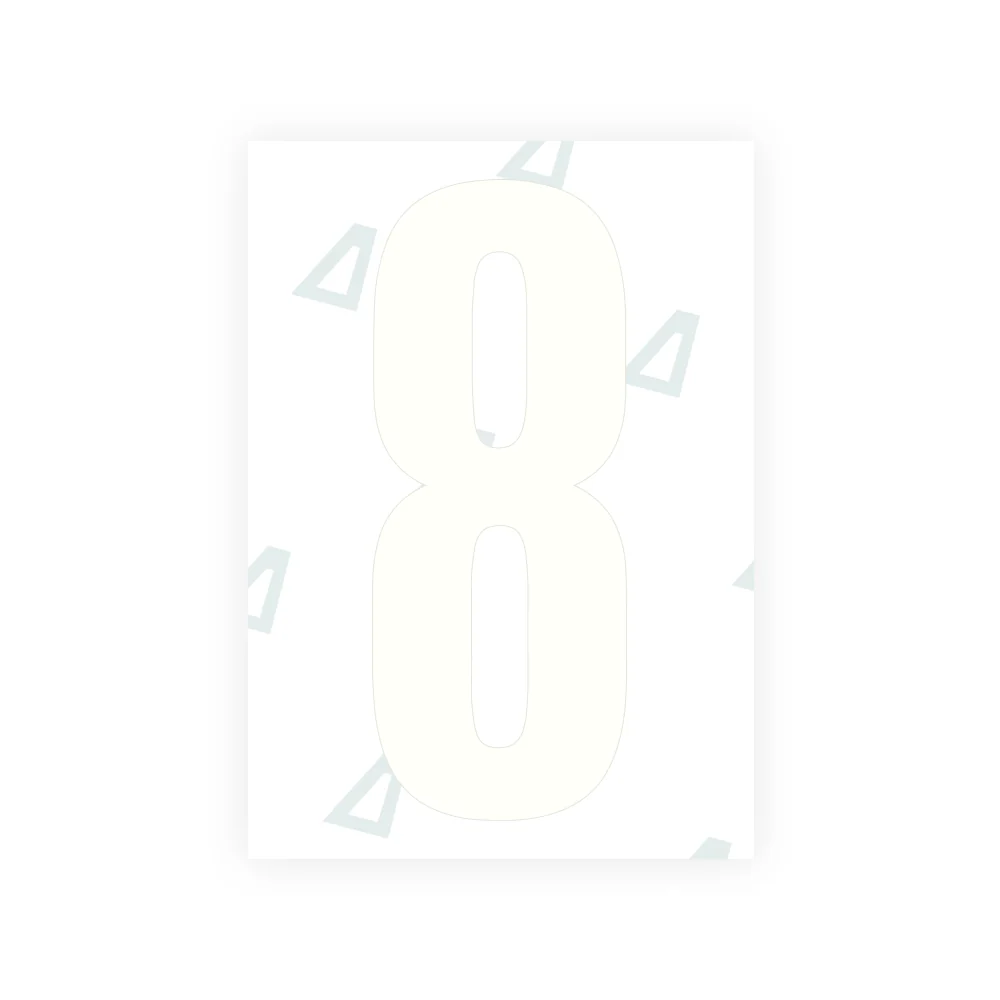 Alite Nanofilm for US (Wyoming 2008) license plates - Symbol "8" - Image 2