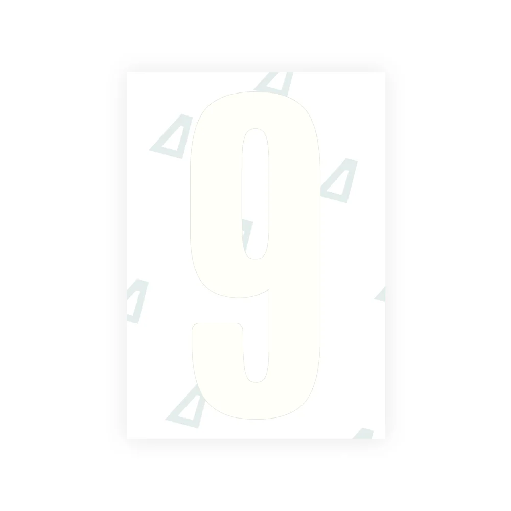 Alite Nanofilm for US (Wyoming 2008) license plates - Symbol "9" - Image 2